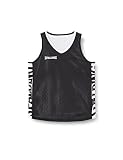 Spalding Herren Essential Reversible Shirt, schwarz/Weiß, 3XL