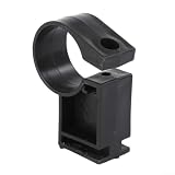 MoSundi Fahrradhalterung für LCD-Display, Halterung für 25–32 mm Rohr, Kunststoff-Bildschirmhalter mit 56 x 18 mm Größe, für runde Lenker, Schw