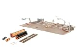 Jada Toys Fast and Furious Train Scene - Diorama inkl. 2 Nano-Modellautos (Dodge Charger und Toyota Supra), Zug & Zubehör zur Final Race Szene in The Fast and The Furious, ab 8 J