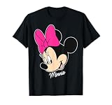 Disney Minnie Mouse Gesicht Portrait Lächeln T-S