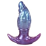 Soft Bold Monster Anal Dildo Alien-shaped Silikon Butt Plug Analdilo Analplug, Huge Analplug Thick Dildo Anal Plug Buttplug Sex Toys for Anal Training User Women Men (L-20.7cm)