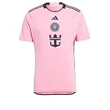 adidas Unisex Inter Miami CF 24/25 Home Jersey - Soccer, Trikots, Easy Pink, XL