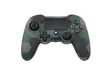Nacon Asymmetric Wireless Controller für Playstation 4 [Offiziell lizenziert/Camouflage grün]