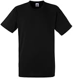 Fruit of the Loom Heavy Cotton T-Shirt in vielen Farben M,Schw