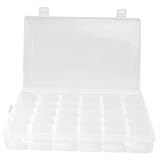 LIFKOME 1Stk abnehmbare schmuckkästchen aufbewahrung box Perlen Schmuck-Organizer-Fach Behälter für Kopfbedeckungen Aufbewahrungsbehälter für Schmuck Plastik Weiß
