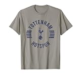 Tottenham Hotspur Football Club - Grau - Herren - Small - Kurzarm - Klassische Passform - Faded Logo T-S