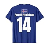 Isländische Namen Fußball Island Sauf Trikot Mallorca T-S
