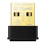 TP-Link Archer T3U Nano WLAN Stick für PC, 𝐀𝐂𝟏𝟑𝟎𝟎 𝐃𝐮𝐚𝐥𝐛𝐚𝐧𝐝 USB-Netzwerkkartenadapter, Nano-Größe, MU-MIMO, WPA3, Windows und Mac OS