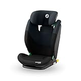 Maxi-Cosi RodiFix S i-Size Kindersitz, 100–150 cm, 3,5–12 Jahre, Autositz Kinder, 3 Liegepositionen, Verstellbare Höhe/Breite, G-CELL Side Impact Protection, AirProtect, Tonal Black