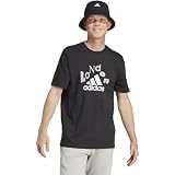 Adidas Graphic Tee (Short Sleeve) Graphic T-Shirt, Black, IW0112, L