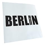 Kiwistar - Autoaufkleber - Berlin Schriftzug Aufkleber für Auto, Laptop, Fahrrad, LKW, Motorrad Mehrfarbig JDM Decal Racing