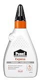 Ponal Express Holzleim, transparent und schnell trocknender Holzkleber für vielseitige Verleimungs- & Bastelarbeiten, wasserfester Leim in praktischer Flasche, 1x60g