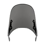 TNTVLMVUZ Spoiler Luftabweiser Windschutzscheibe Für Bonneville Für T100 Für T120 Für Scrambler 900 Für Thruxton 900 Für Cafe Für Motorrad Windabweiser Windschutz Scheib