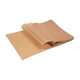 TOPBATHY 100St geröstete Papiere Ofenluftfritteuse Backzubehör Luftfritteuse pergamentpapier Backpapiere brotpapier Bäckerpapier Backpapier für die Küche Luftfritteusenpapier Light Brow