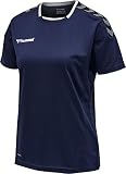 HUMMEL Damen Hmlauthentic Poly Jersey Woman S/S Trikot, Marine, L EU