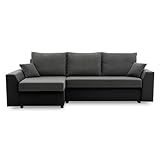 Eckcouch Paul 1 PRO mit Bettkasten! Best! Wohnzimmer möbel mit schlaffunktion. Polstermöbel, bequem schlafcouch. (Trinity 15 + REAL 11)