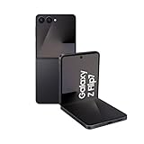 Samsung Galaxy Z Flip7 AI Smartphone mit Galaxy AI, KI-Handy mit Android, Faltbares Design, Infinity Frontdisplay, 50-MP-Weitwinkelkamera, 512 GB, 12 GB RAM, JetBlack, 3 Jahre Herstellerg