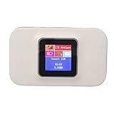 Mobiler 4G WLAN Router, Tragbares Reise WLAN mit WLAN Verschlüsselungsfunktion, Mobiler MiFi Hotspot, Kompatibel mit Europäischen SIM Karten, Unterstützt 10 Geräteverbindung