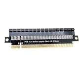 Azxcvbnm PCIE 16X Adapterkarte PCIE auf PCIE 16X Steckplatzanschlüsse High Speed PCIE X16 Konverter PCIE X16 Konvertierungsadapter PCIE4.0 16