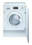 Siemens WK14D543 iQ500 Einbau-Waschtrockner, 7 kg Waschen und 4 kg Trocknen, 1400 UpM, Outdoor-Programm - trocknet wasserfeste Outdoor-Bekleidung zuverlässig, aquaStop, besonders hohe Beladungsmeng