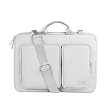 AYWTIUN Laptoptasche Stoßfeste Laptoptasche, Notebook-Hülle for Schulter, Aktentasche, Damentaschen(Grey,15.6-inch)