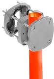 4happy Sonnenschirmhalter SunnyBoy 3.0 - Platzsparender Ersatz für Sonnenschirmständer, Schirmhalterung bis zu 2m, Funktionale und Robuste Schirmhalterung, Sandb