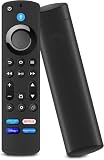 Ersatzfernbedienung für AMZ Fi-re Stick TV (Lite & 2 Gen & 3 Gen & 4K) für Smart TV Cube (2 Gen & 3 Gen) mit Vier Schnelltasten und Sprachfunk