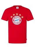FC Bayern München | T-Shirt Logo | Herren | Rot | 2XL