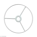 Gestell Lampenschirm Kreis mit Ring Ø 10 cm – Graine Cré