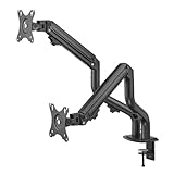 OPLITE MT10 Monitor-Arm Halterung für Doppelbildschirme, für Fernseher von 17 Zoll bis 32 Zoll (43,8 cm) bis 81,2 cm (
