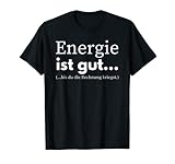 Energie Sparen Sarkasmus Ironie Lustig Gas Strom Sparen T-S