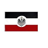 Stormflag Deutsche Kolonisation Flagge 90cmx150cm Polyester 90g mit Ösen mit Doppelnadel g