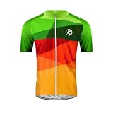 UGLY FROG Herren Kurzarm Set, Fahrradbekleidung Herren mit 3D-Gelpolster, Shorts Radtrikots mit 3 Taschen Sommer 66LINDUANTAOU02
