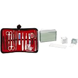 Motorenfamilie Medical/Prestige Medical Deluxe Anatomie dissektions-set & Bresser Mikroskop Objektträger 76x26 50 Stück und Deckgläser 18x18mm 100 Stück