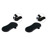 SEWACC 2st Computer-armlehne Tragrahmen Gel Türknauf Verstellbare Handballenauflage Zubehör Stand Ergonomisch Stützrahmen Armlehne Sessel Mousepad Armlehne Für Computermäuse Drehb