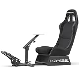 PLAYSEAT Evolution SIM Racing Cockpit | Komfortabler Gaming Rennsitz für PC & Konsole | Unterstützt Direct Drive | Mit Allen gängigen Lenkrädern und Pedalen kompatibel | Actifit E