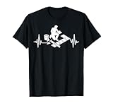 Fliesenleger EKG Fliesen Legen Herzlinie Fliesenleger T-S