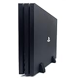 XM&QY PS4 Pro Vertical Standfuß für Playstation 4 Pro Vertikaler Fußständer aus Silikon Stabiler Basis rutschfest Genügend Platz zum Kühlen, Schw