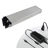 IYUESQ Akku 48 V 10,4 Ah, zusammenklappbarer eingebauter Lithium-Fahrradakku für SAMEBIKE 800 W 750 W 500 W 350 W Fahrradmotor mit Ladegerät und BMS