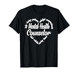 Berater für psychische Gesundheit Heart Word Cloud T-S