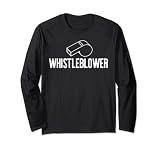 Whistleblower Whistle Halloween Kostüm Impeach Trump Meme Lang