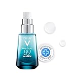 VICHY Augenpflege Hyaluron-Boost mit Sofort-Effekt, Feuchtigkeitsspendend und aufpolsternd, Mildert Augenringe, Mit purem Koffein und 89% Thermalwasser, Minéral 89, 15