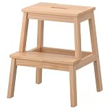 IKEA Tritthocker BEKVÄM Hocker Sitzhocker aus massiver Buche - mit Tragegriff - 50