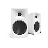 Kanto ORA4 140W Powered Reference Speakers with Bluetooth 5.0 and USB-C Input | 4” Woofers | Bi-Amplified | Reference Quality Sound | Pair | W