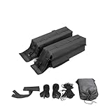 QIUYMGFG Dachbox faltbar Universal-Autodach-Gepäckträger-Pads für Kajak/Paddleboard/Kanu/Snowboard/Windsurfen, Auto-Surfbrettträger Dachbox