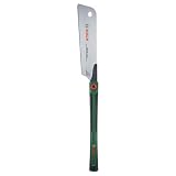 Bosch Japansäge Kataba 270mm (Zugsäge für gerade und präzise Schnitte in Holz und Kunststoff; Flexibles SK5-Stahl-Sägeblatt; Feine Zähne 17 TPI; Extra langer Griff mit Softgrip)