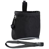LearnLyrics für Hundetrainingssnacks, Leckerli-Tasche für Welpen mit Gürtel – tragbarer Snack für Haustiere – für Reisen, Spaziergänge, Outdoor, Zuhause, Camping, W