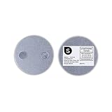 Smartwares Magenthalter für Rauchmelder/Magnetbefestigungsset für Mini Rauchmelder, RMAG3, 5 cm Durchmesser(1er Set)