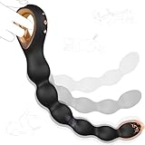 Analkugeln Analkette mit 6 Anal Beads, Sex Spielzeug anal Vibrator Prostata Stimulation Männer Analplug Sexspielzeug Buttplug Analplugs Analspielzeuge, Analvibratoren für Männer Anfänger D