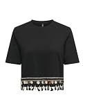 ONLY Onlfilippa Life S/S Tassel Top JRS